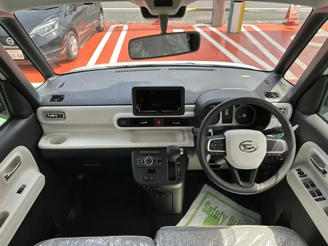キャンバス(ダイハツ)ストライプスG パノラマUGP 純正バイザー付き届出済未使用車 6