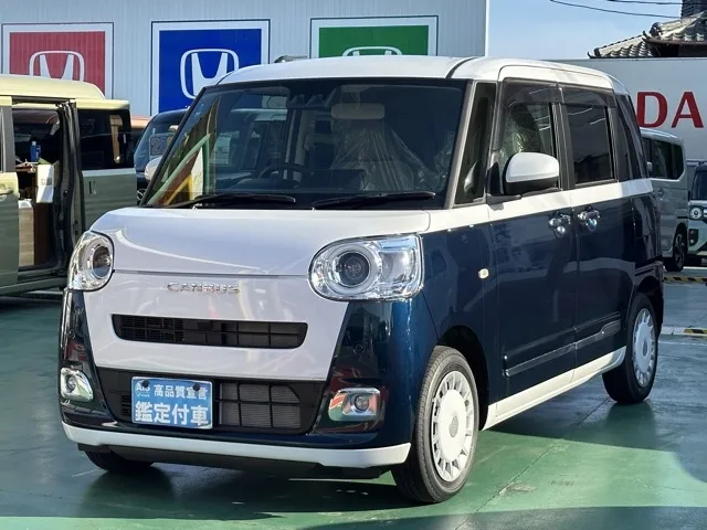 キャンバス(ダイハツ)ストライプスG 純正ドアバイザー届出済未使用車 1