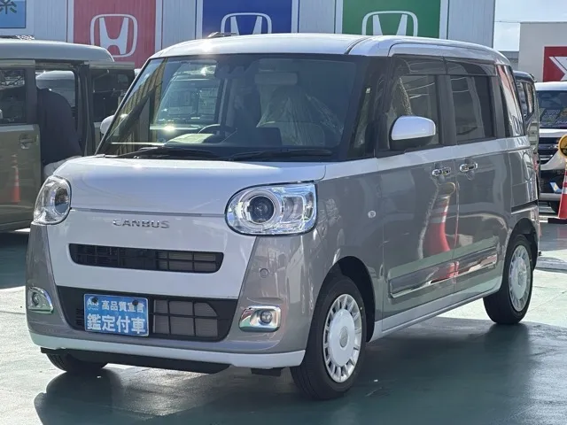 キャンバス(ダイハツ)ストライプスG 純正ドアバイザー届出済未使用車 1