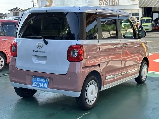 キャンバス(ダイハツ)ストライプスG 純正ドアバイザー届出済未使用車 11