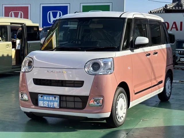 キャンバス(ダイハツ)ストライプスG 純正ドアバイザー届出済未使用車 1