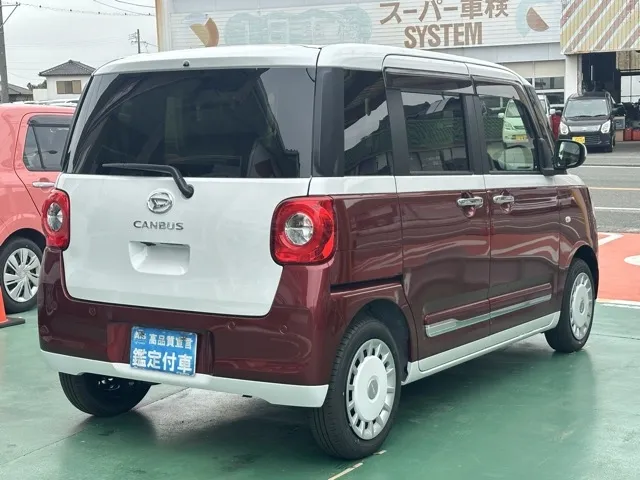キャンバス(ダイハツ)ストライプスG 純正ドアバイザー届出済未使用車 11