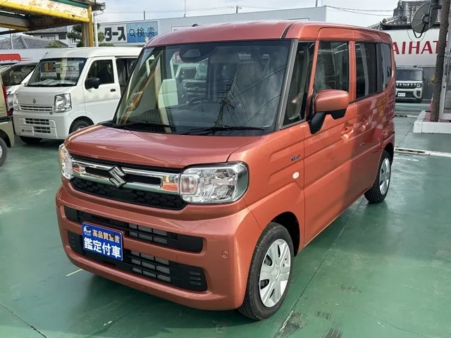 スペーシア(スズキ)ハイブリッドX届出済未使用車 1