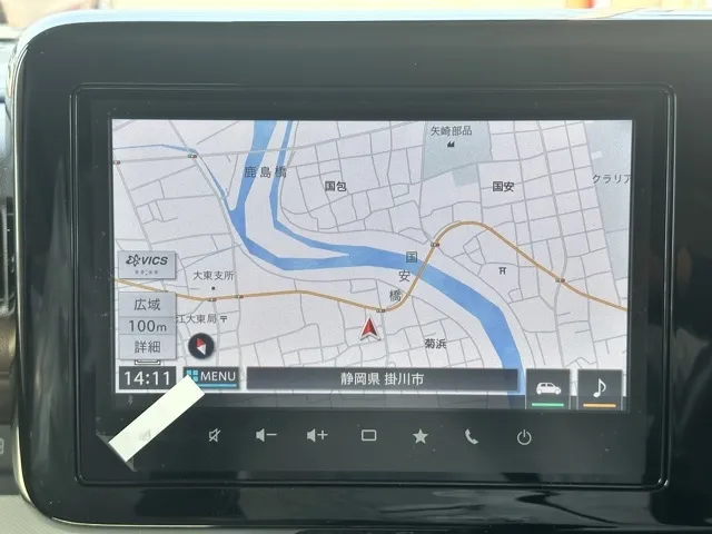 スペーシア(スズキ)ハイブリッドX 全方位ナビ届出済未使用車 19