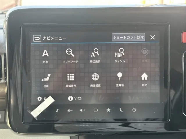 スペーシア(スズキ)ハイブリッドX 全方位ナビ届出済未使用車 20