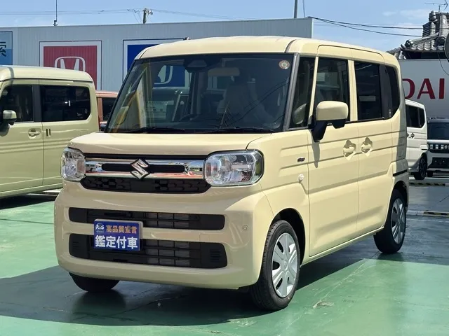 スペーシア(スズキ)ハイブリッドX 全方位ナビ届出済未使用車 1