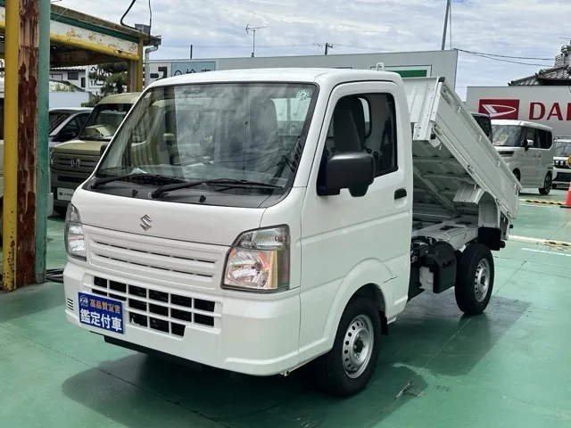 キャリートラック(スズキ)金太郎ダンプ キャビン一体アングルポスト 4WD 4AT届出済未使用車 18
