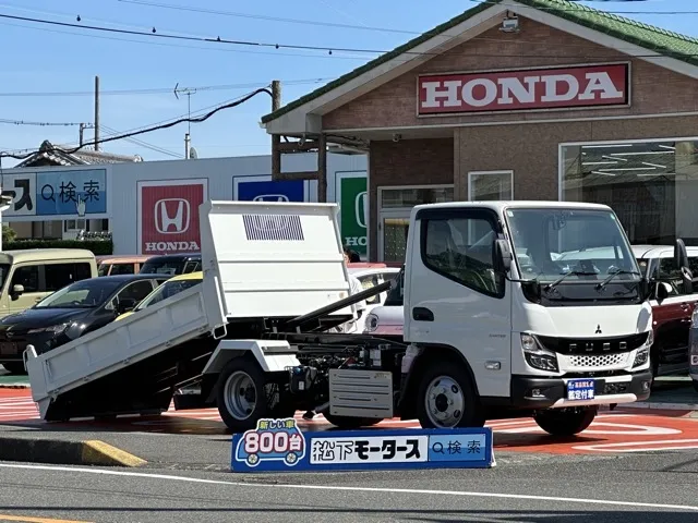 キャンター(三菱)３ｔ ローダースライドダンプレンタ登録済未使用車 0