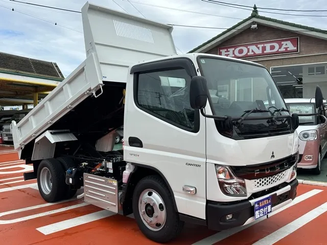 キャンター(三菱)３ｔ ローダースライドダンプレンタ登録済未使用車 7