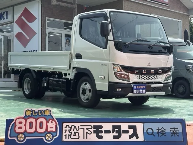 キャンター(三菱)全低床 平ボディ ２ｔ登録済未使用車 0