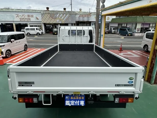 キャンター(三菱)平ボディ ３ｔワイドロング MT 1ナンバー車登録済未使用車 9