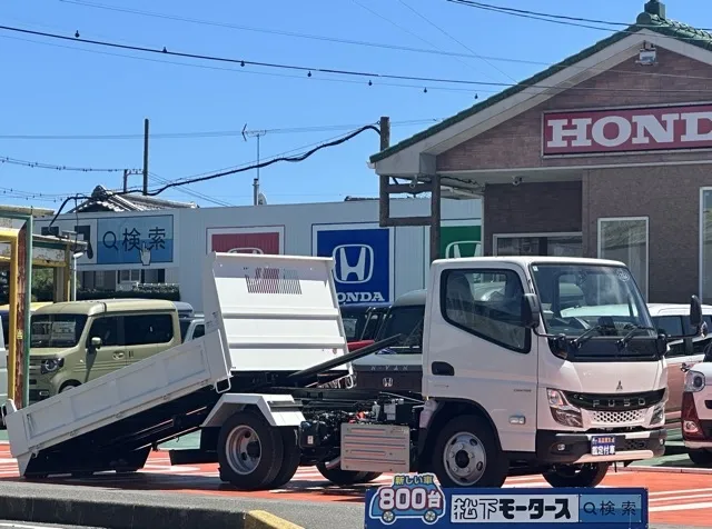 キャンター(三菱)３ｔ ローダースライドダンプレンタ登録済未使用車 0