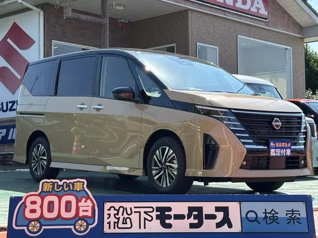 セレナ(ニッサン)ハイウェイスターV アラウンドビューモニター登録済未使用車 0