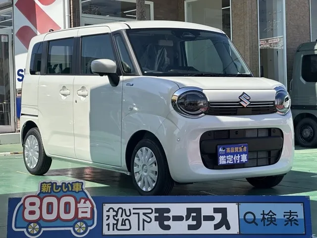ワゴンＲスマイル(スズキ)ハイブリッドS 全方位ナビ届出済未使用車 0