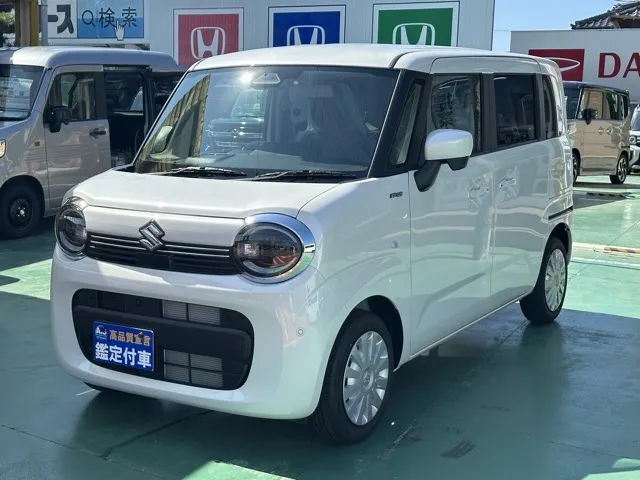 ワゴンＲスマイル(スズキ)ハイブリッドS 全方位ナビ届出済未使用車 1