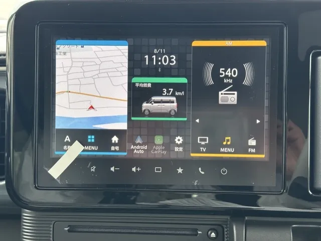 ワゴンＲスマイル(スズキ)ハイブリッドX 全方位ナビ届出済未使用車 17