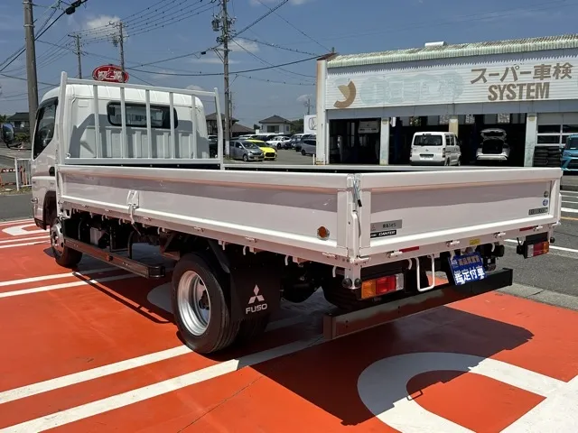 キャンター(三菱)平ボディ ３ｔワイドロング MT 1ナンバー車登録済未使用車 2