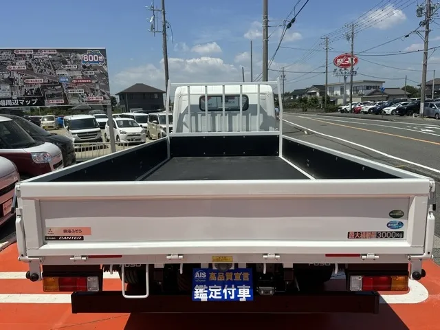 キャンター(三菱)平ボディ ３ｔワイドロング MT 1ナンバー車登録済未使用車 6