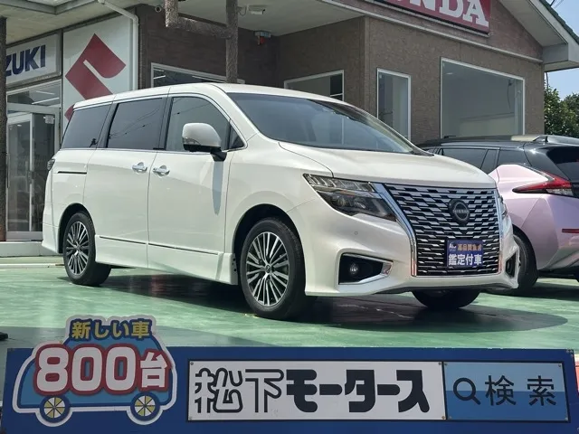 エルグランド(ニッサン)２５０ハイウェイスターS　両側パワースライドドア　アラウンドビューモニター登録済未使用車 0