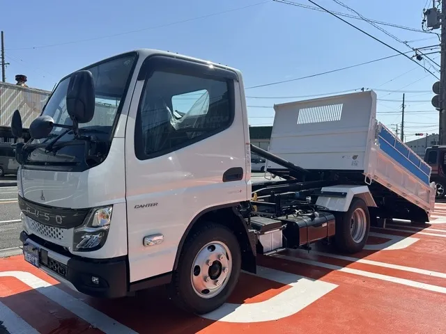 キャンター(三菱)３ｔ ローダースライドダンプ コボレーン登録済未使用車 1