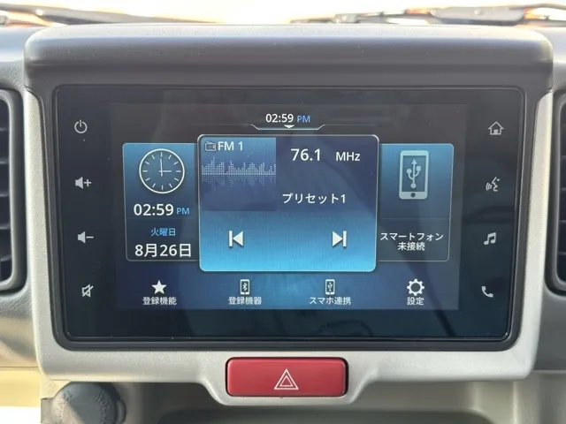 エブリイ(スズキ)PZターボハイルーフ Dオーディオ バックカメラ中古車 15