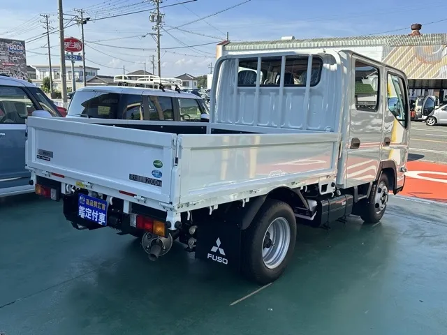 キャンター(三菱)Wキャブ　２ｔ　５ＭＴレンタ登録済未使用車 15