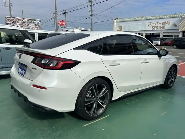 シビック(ホンダ)e：HEV EX サンルーフディーラ-試乗車 8