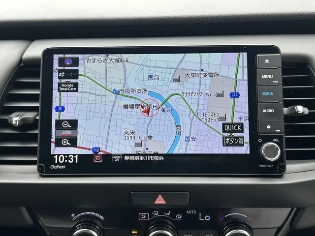 フィット(ホンダ)e：HEV ホーム ブラックスタイルディーラ-試乗車 19