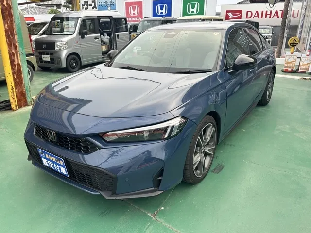 シビック(ホンダ)e：HEV EX サンルーフ中古車 1