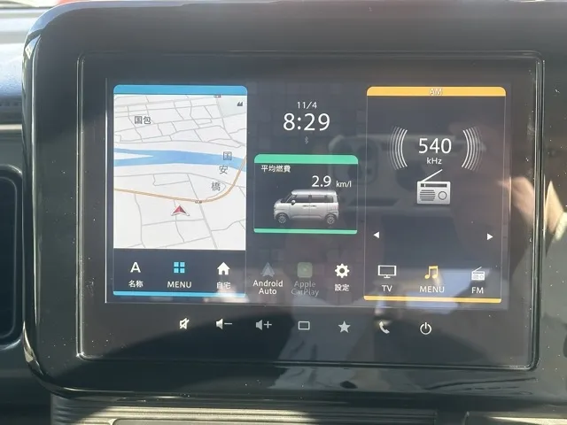 ワゴンＲスマイル(スズキ)ハイブリッドS 全方位ナビ届出済未使用車 19