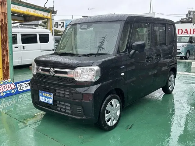 スペーシア(スズキ)ハイブリッドG届出済未使用車 1