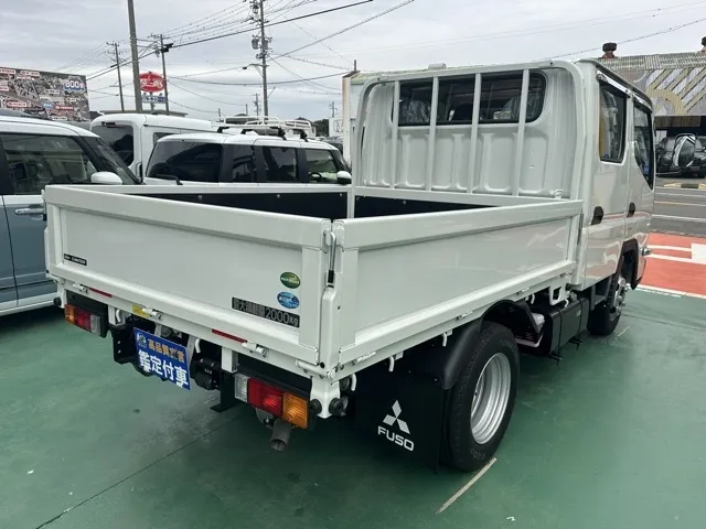 キャンター(三菱)Wキャブ　２ｔ　５ＭＴレンタ登録済未使用車 15