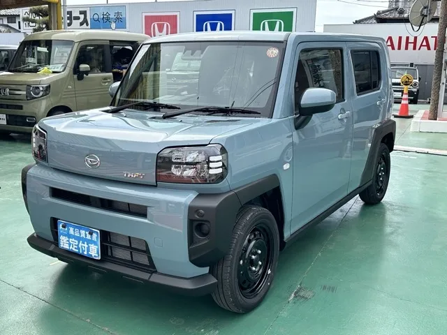 タフト(ダイハツ)X　純正ナビ付届出済未使用車 1