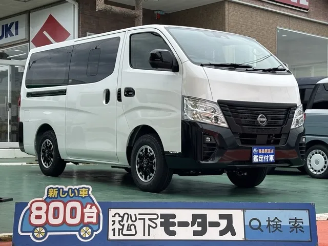キャラバン(ニッサン)ディーゼル ロング オーテックラインプラスブラックP 左PSD 4WD登録済未使用車 0