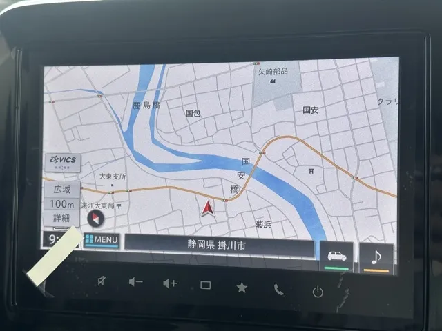 スペーシア(スズキ)ハイブリッドXS 全方位ナビ届出済未使用車 18