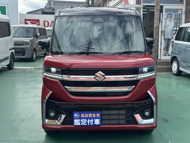 スペーシア(スズキ)ハイブリッドXS 全方位ナビ届出済未使用車 25