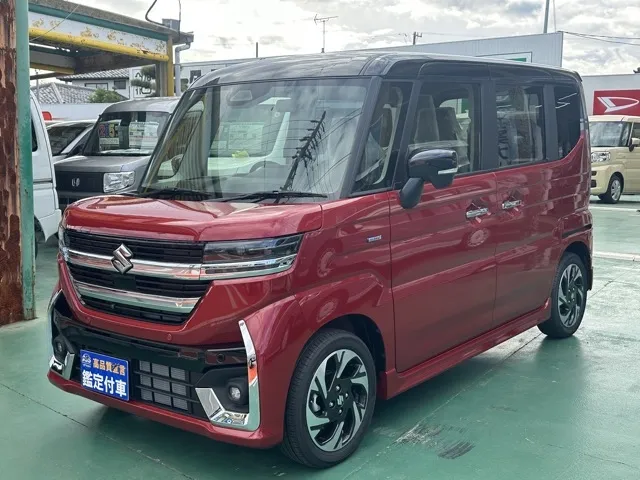 スペーシア(スズキ)ハイブリッドXS 全方位ナビ届出済未使用車 1