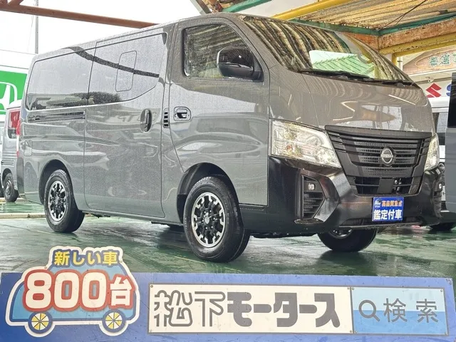 キャラバン(ニッサン)ディーゼル ロング オーテックラインプラスブラックP 左PSD 4WD登録済未使用車 0