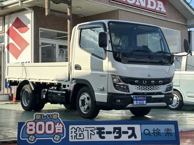 キャンター(三菱)全低床 平ボディ ２ｔ登録済未使用車 0