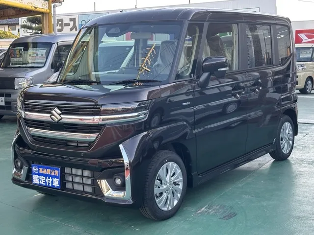 スペーシア(スズキ)ハイブリッドGS届出済未使用車 1