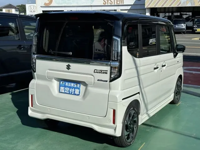 スペーシア(スズキ)ハイブリッドXSターボ届出済未使用車 11