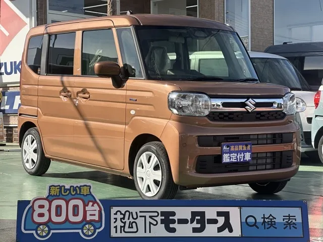 スペーシア(スズキ)ハイブリッドX届出済未使用車 0