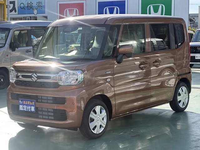 スペーシア(スズキ)ハイブリッドX届出済未使用車 1