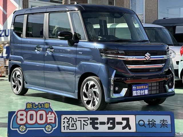 スペーシア(スズキ)ハイブリッドXS届出済未使用車 0