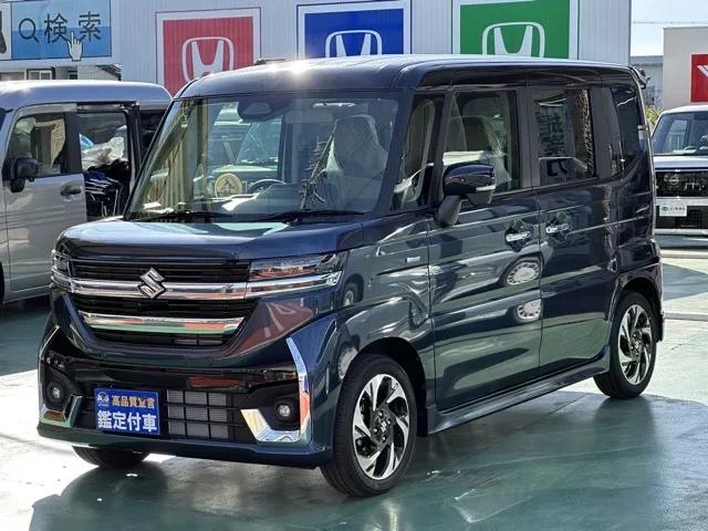スペーシア(スズキ)ハイブリッドXS届出済未使用車 1