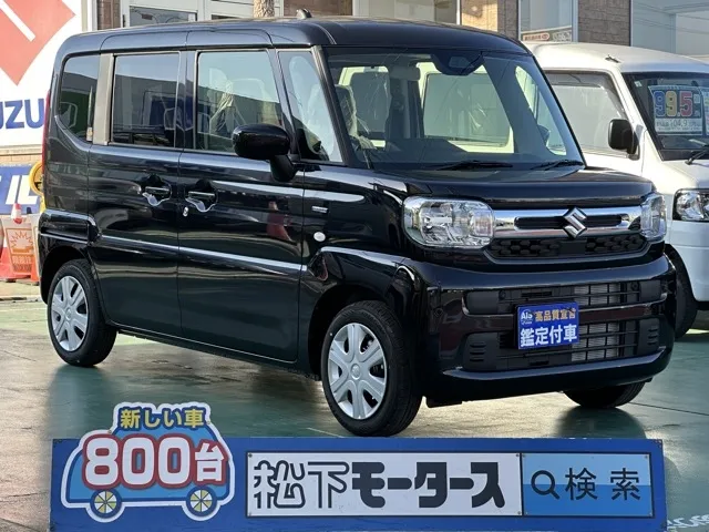 スペーシア(スズキ)ハイブリッドX届出済未使用車 0
