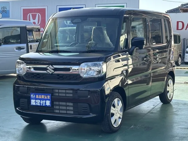 スペーシア(スズキ)ハイブリッドX届出済未使用車 1