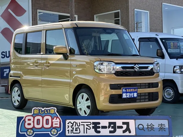 スペーシア(スズキ)ハイブリッドX届出済未使用車 0