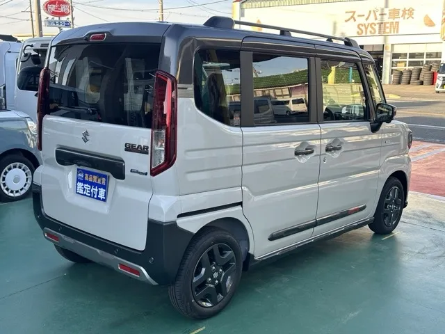 スペーシア(スズキ)ハイブリッドXZターボ 全方位ナビ 4WD届出済未使用車 10