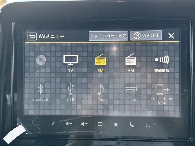 スペーシア(スズキ)ハイブリッドXZターボ 全方位ナビ 4WD届出済未使用車 23